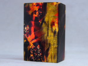 Stabilized Maple Burl Wood Mod Block